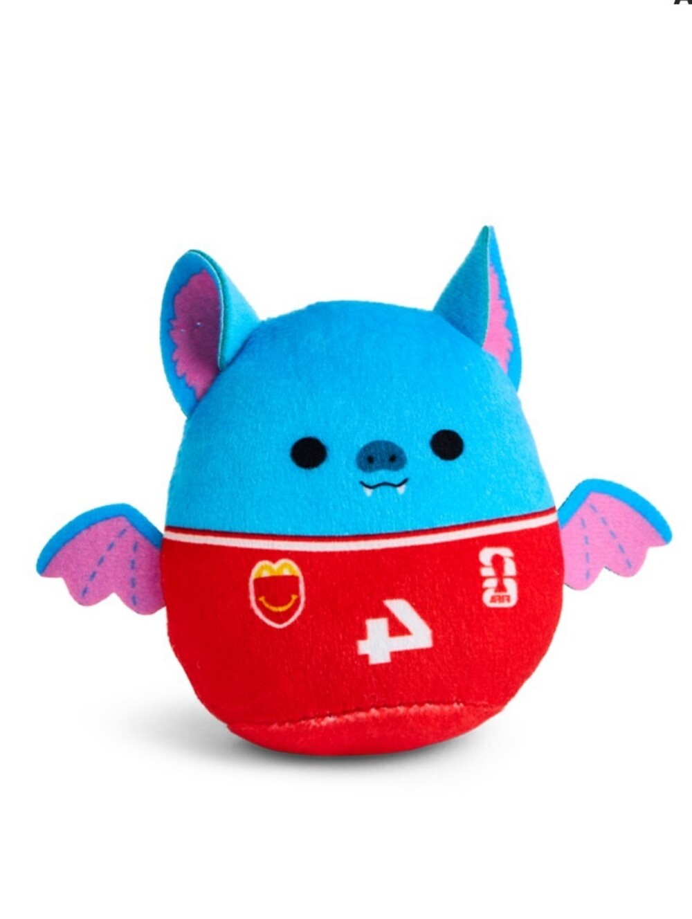 FIFA Squishmallows #6 Boyle the Fruit Bat McDonald's Happy Meal  New